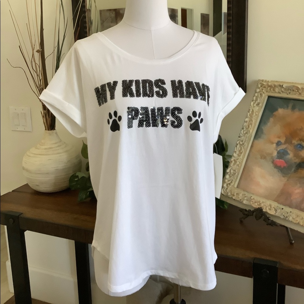 Graphic Tee 🐾My Kids Have Paws🐾